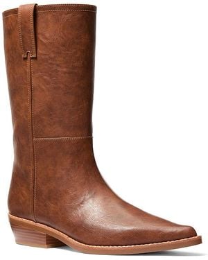 Michael Kors Farren Flat Boots - Brown
