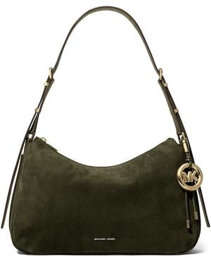 Michael Kors Nolita Medium Top Zip Convertible Shoulder Bag - Green