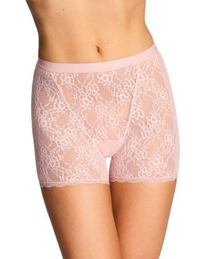 B.tempt'd B. Tempt'D By Wacoal Effortlessly Lace Shorty - Pink