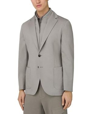 BOGGI Wool Sweatshirt Jacket - Gray