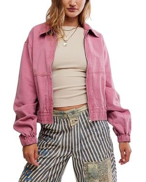 Free People We The Free Birdie Jacket - Red