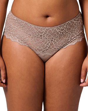 Simone Perele Caresse Boyshort - Brown