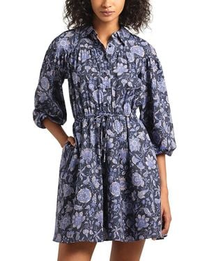10 Crosby Derek Lam Arbi Shirt Dress - Blue
