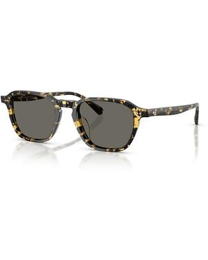 Oliver Peoples Emryn Pillow Sunglasses, 50Mm - Metallic