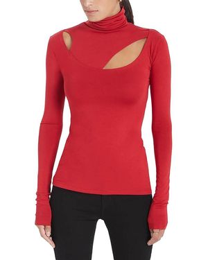 MARCELLA Dahlia Top - Red