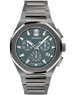 Movado Centurion Chronograph, 40Mm - Gray