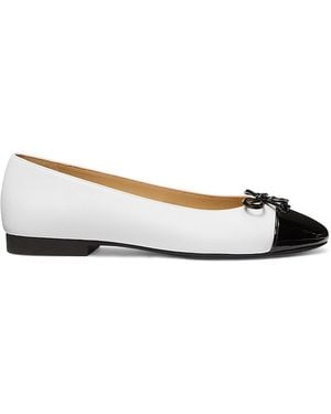 Michael Kors Piper Leather Flex Ballet Flats - Black