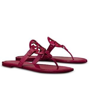 Tory Burch Miller Sandals - Purple