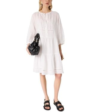Gerard Darel Riane Tiered Dress - White