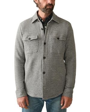 Faherty Inlet Shirt Jacket - Gray