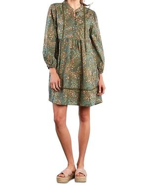 Billy T Sunshine A Line Dress - Green