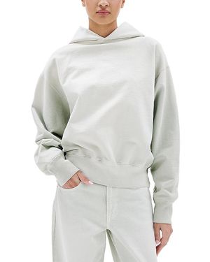 SLVRLAKE Denim Cinch Hoodie - Gray