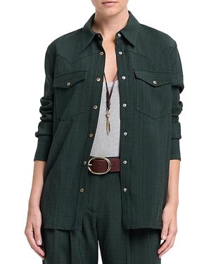 Twp Lone Rider Long Sleeve Shirt - Green