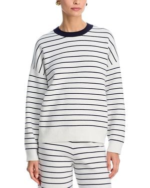 French Connection Marley Striped Sweater - Gray