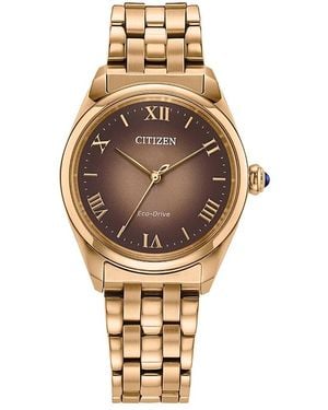 Citizen Eco-Drive Classic Watch, 33Mm - Metallic