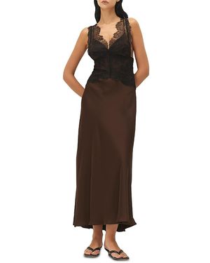 Elodie the Label Thora Maxi Dress - Brown
