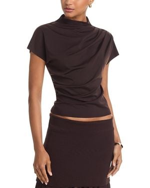 Line & Dot Lennon Top - Black