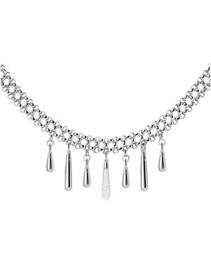 Pdpaola Jelly Choker Necklace - Metallic