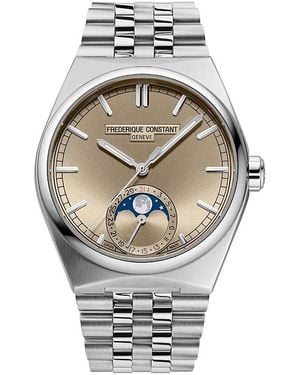 Frederique Constant Classic Moonphase Date Manufacture Watch, 39Mm - Metallic