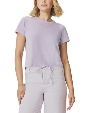 Splendid Louisa Short Sleeve Tee - Purple