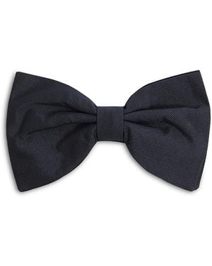 Reiss Boyle Silk Grosgrain Bow Tie - Blue