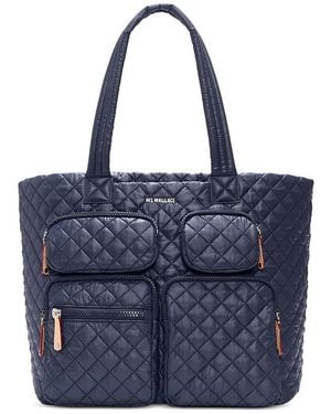 MZ Wallace Large Metro Travel Tote - Blue