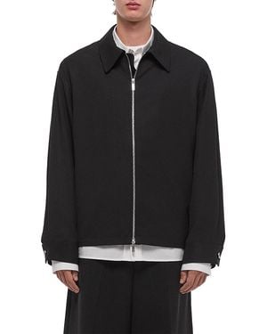 Helmut Lang Wool Gabardine Jacket - Black
