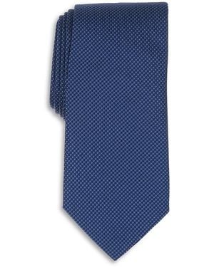 Thomas Pink Classic Textured Solid Tie - Blue