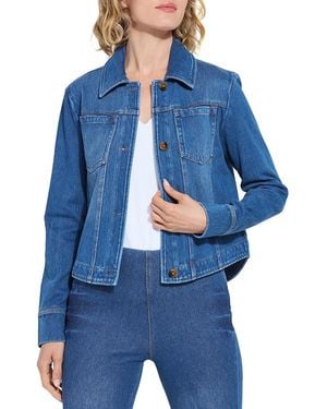 Lyssé Classic Denim Jacket - Blue