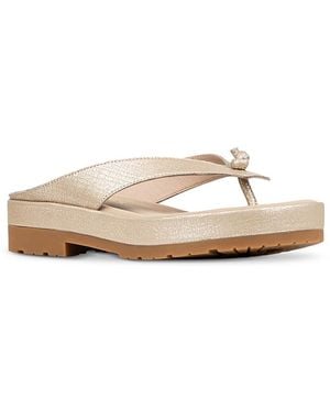 Donald J Pliner Seena Thong Sandals - Natural
