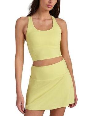 Rhone Revive Scoop Longline Bra - Yellow