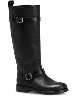 Jonathan Simkhai Noah Leather Tall Boots - Black