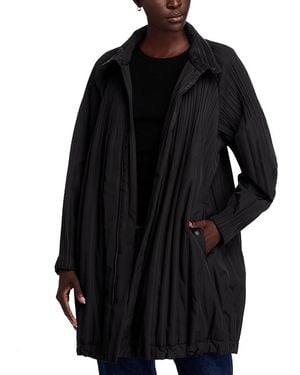 ジャケット・アウター Pleats Please Issey Miyake Long Coat 0400019897219_BLACK?wid=600&
