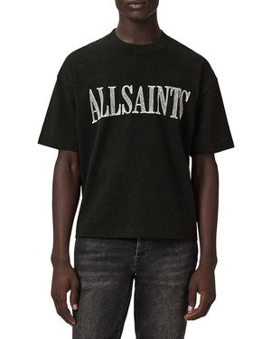 T-shirt Homme All Saints Oversize Noir - Coton Taille M - Occasion