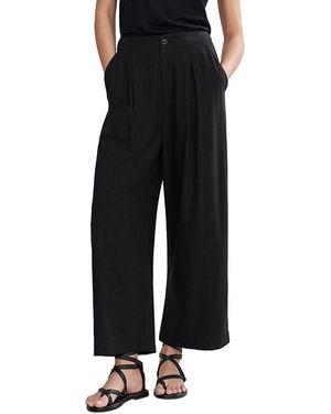Jenni Kayne Silk Wide Leg Pants - Black