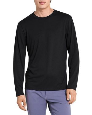 Theory Essential Relaxed Fit Long Sleeve - Black