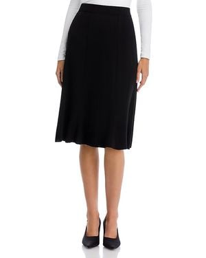 Misook Gored A Line Skirt - Black