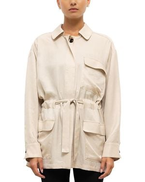 Leset Kim Drawstring Jacket - Natural