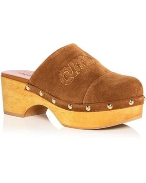 Cinq À Sept Sydney Studded Clogs - Brown