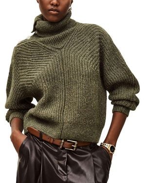 Ba&sh Roumane Turtleneck Sweater - Green
