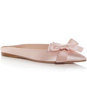 Giambattista Valli Bow Mules - Pink