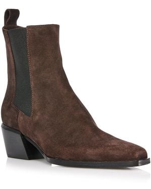 Rag & Bone Joni Suede Chelsea Boots - Brown
