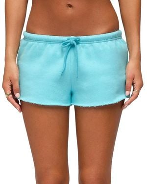 Edikted Cutie Sweat Shorts - Blue