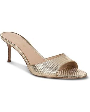 Veronica Beard Tia Sandals - Metallic