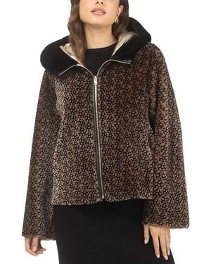 Gorski Reversible Merino Shearling Lamb Jacket - Brown
