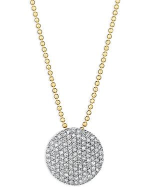 Phillips House 14K Diamond Infinity Necklace, 16-18 - White