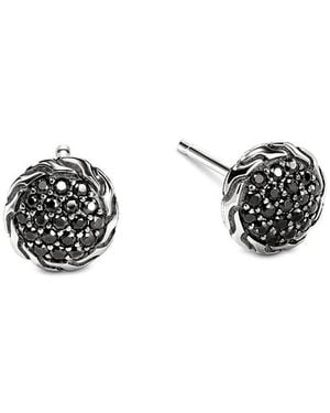 John Hardy Sterling Jh Essentials Sapphire Cluster Stud Earrings - Metallic