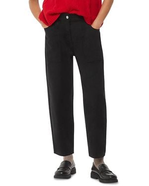 Whistles Tess Casual Pants - Black