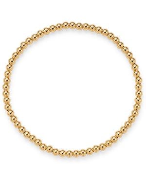 Zoe Lev 14K Beaded Stretch Bracelet - Metallic