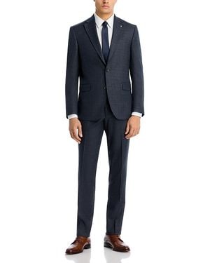 Jack Victor Esprit Regular Fit Screenwave Suit - Blue